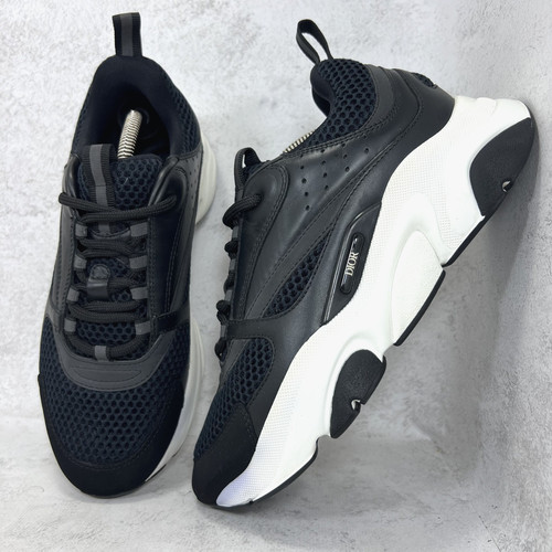 Dior b22 black white sneakers - b22,