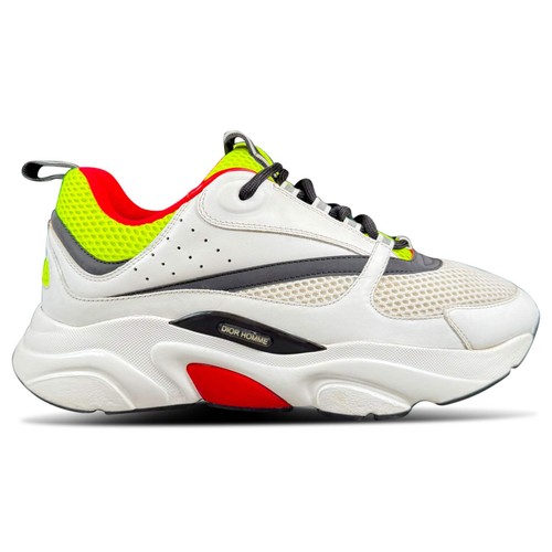 Dior b22 neon rush trainers - neon, uk