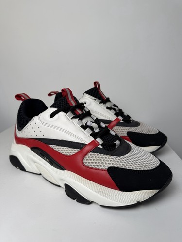 Dior b22 sneakers white red - dior,