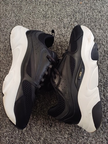Dior b22 trainers black white - b22,